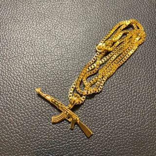 18k gp AK47 ゴールド ネックレス(ネックレス)
