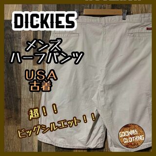 ディッキーズ(Dickies)のディッキーズ メンズ ベージュ 42 3XL ハーフパンツ USA古着 90s(ショートパンツ)