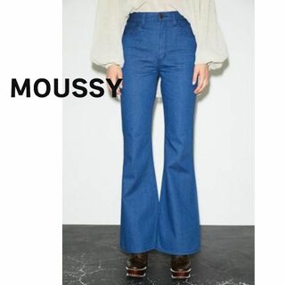 マウジー(moussy)のMOUSSY　マウジー　デニム　パンツ　ジーンズ　フレア　美脚　スタイルアップ(デニム/ジーンズ)