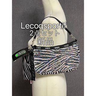 レスポートサック(LeSportsac)のLESPORTSAC レスポートサック ハンドバッグ　ポーチ　2点セット　新品(ハンドバッグ)