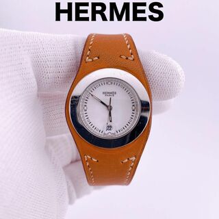 エルメス(Hermes)の【美品】エルメス HERMES アーネ HA3.210 稼働 レディース 腕時計(腕時計)