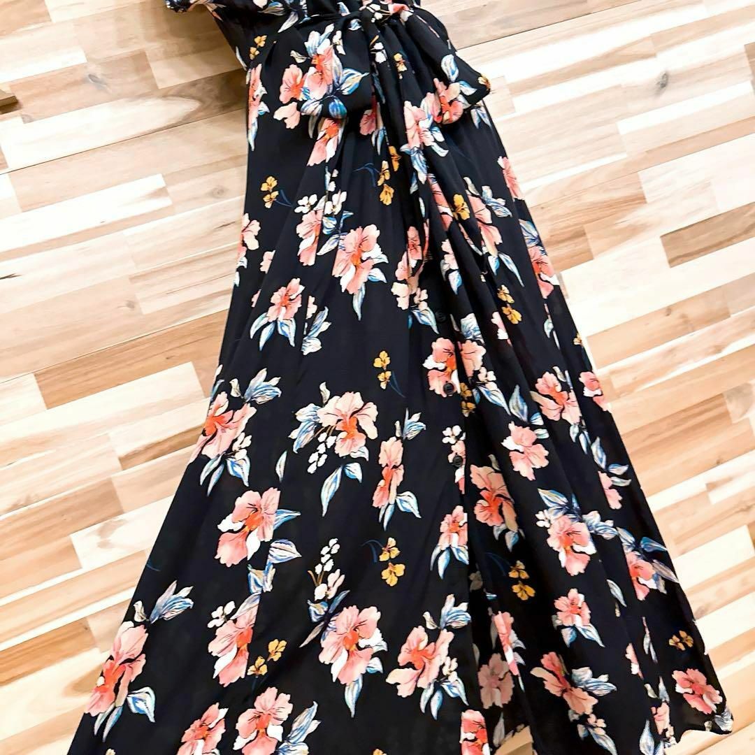 ZARA - 【ザラウーマン】花柄 プリント ロング ワンピース ZARA - 【ザラウーマン】花柄 プリント ロング ワンピース