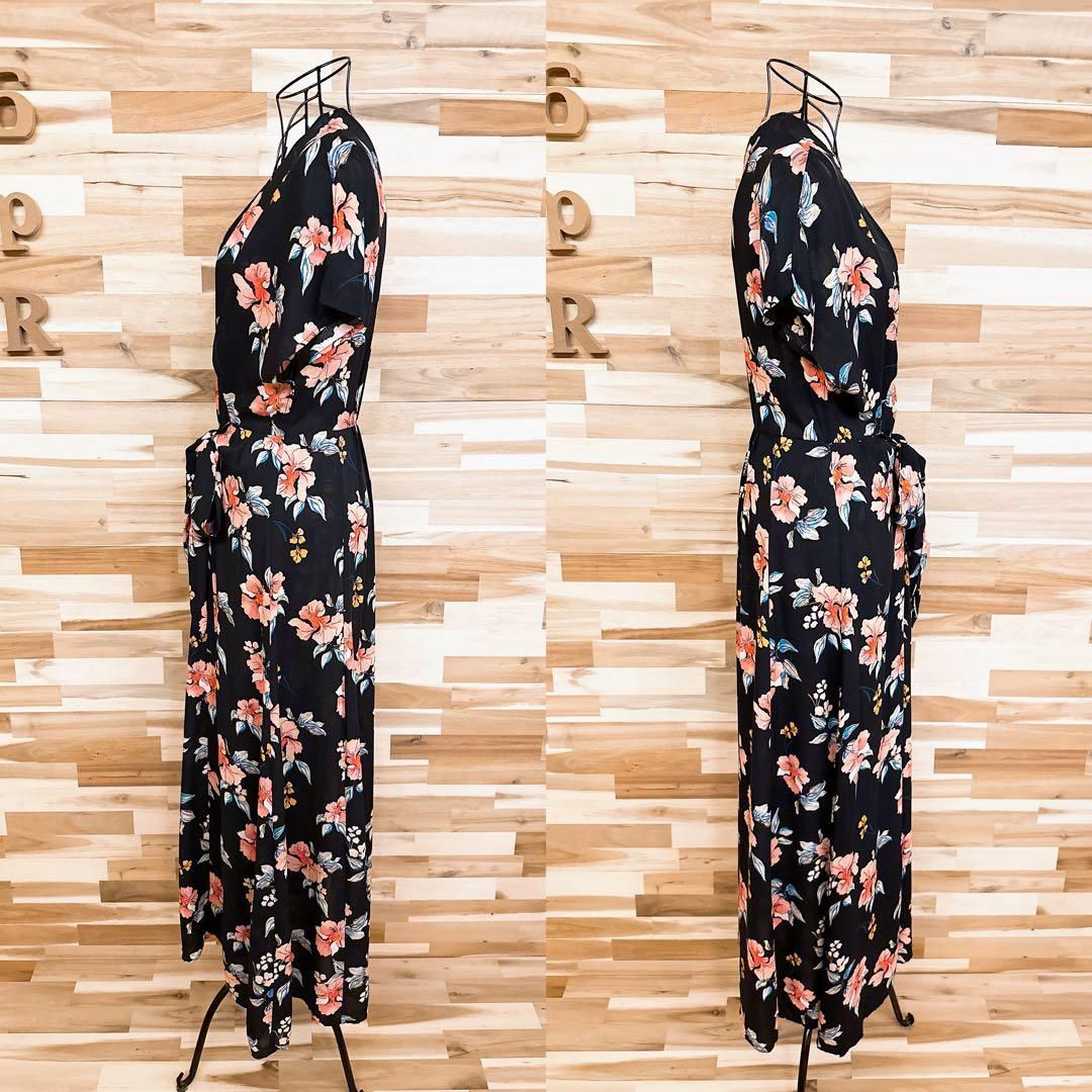ZARA - 【ザラウーマン】花柄 プリント ロング ワンピース ZARA - 【ザラウーマン】花柄 プリント ロング ワンピース