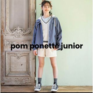 ポンポネット(pom ponette)の美品 pom ponette junior ポンポネット イージーショートパンツ(パンツ/スパッツ)