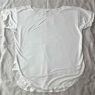 ユニクロ(UNIQLO)のユニクロ AIRism エアリズム　半袖Tシャツ(Tシャツ(半袖/袖なし))