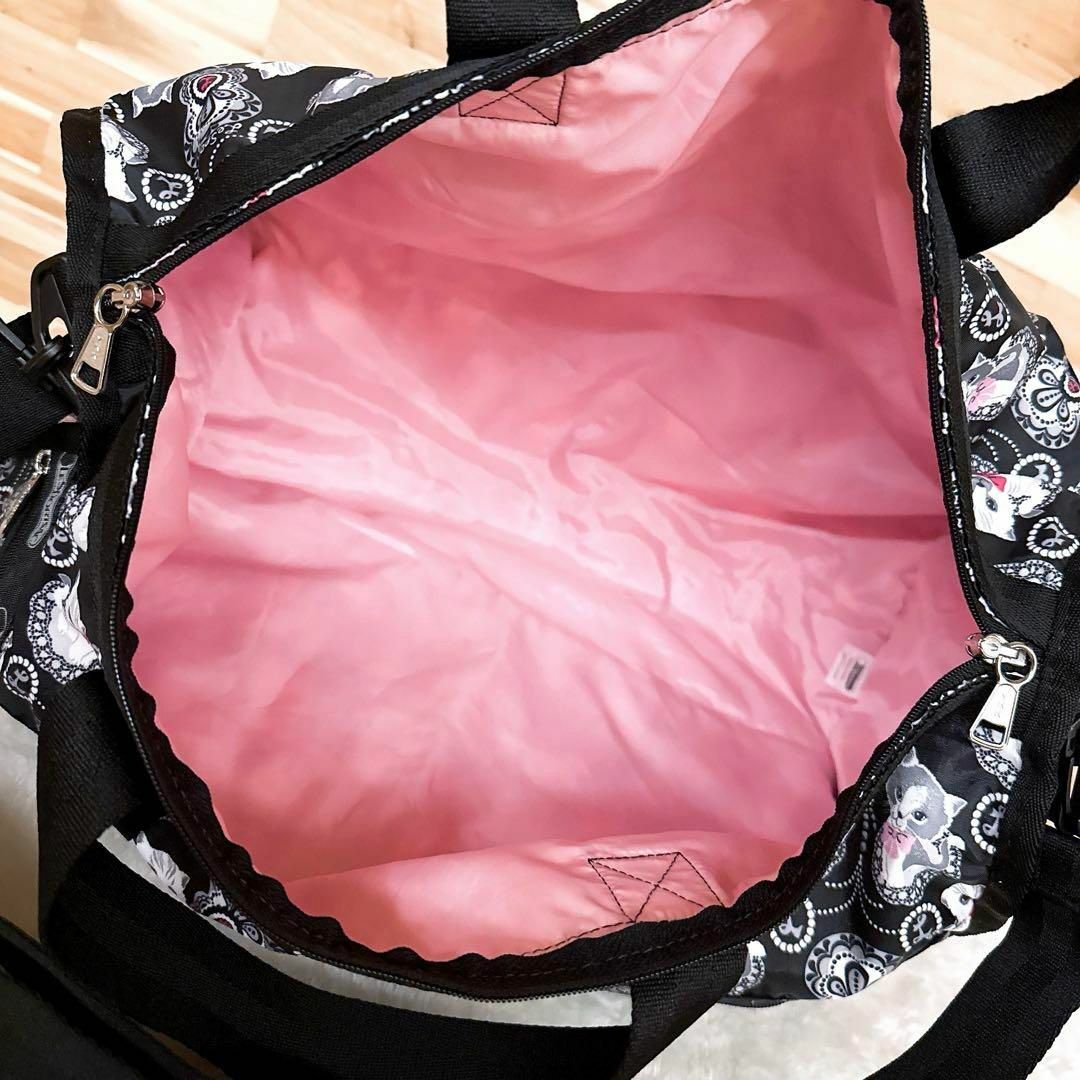 LeSportsac - 希少【レスポートサック】猫キャットねこ レース柄 LeSportsac - 希少【レスポートサック】猫キャットねこ レース柄