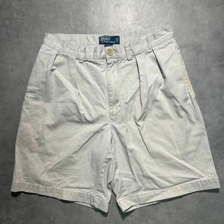 【POLO】ポロラルフローレン グレーショートパンツ W32(ショートパンツ)