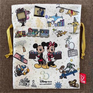 ディズニー(Disney)のディズニーストア 30周年 巾着(キャラクターグッズ)