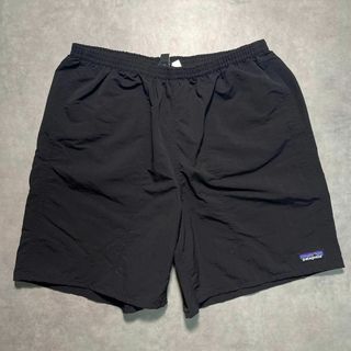 パタゴニア(patagonia)の【Patagonia】パタゴニア ブラックナイロンショートパンツ Lサイズ(ショートパンツ)