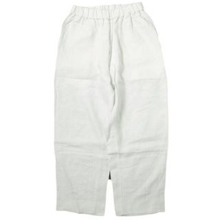 DASHIEL BRAHMANN x EDIFICE ダシールブラフマン エディフィス 別注 アメリカ製 Linen Wide Pants (Solid) リネンワイドパンツ(ソリッド) M WHITE イージー ボトムス【中古】【DASHIEL BRAHMANN × EDIFICE】(その他)