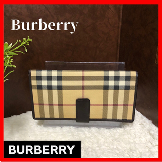 BURBERRY - 【Burberry】バーバリー ノバチェック　長財布　チェック　BURBERRY