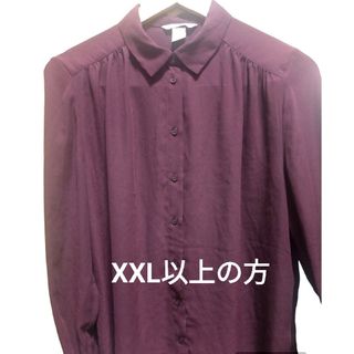 H＆M 大きいサイズ レディース シャツ ブラウス(シャツ/ブラウス(長袖/七分))