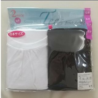 Scoop Neck Tees　Tシャツ　S　２枚セット(Tシャツ/カットソー(半袖/袖なし))