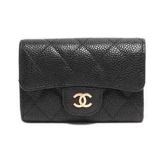 シャネル(CHANEL)のシャネル 4連キーケース ゴールド金具 キャビアスキン ユニセックス(キーホルダー)