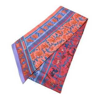 エルメス(Hermes)のエルメス マキシツイリースカーフ シルク100% インドの狩猟 レディース(バンダナ/スカーフ)