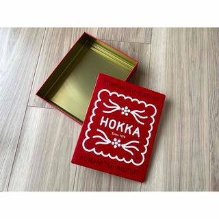 北陸製菓 HOKKA 米蜜ビスケット　空き缶