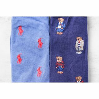 POLOポロラルフローレン【2足セット／メンズ】おしゃれなソックス【新品です】