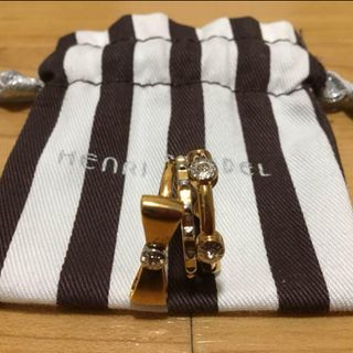 ヘンリベンデル(Henri Bendel)のヘンリベンデル　指輪３点セット(リング(指輪))