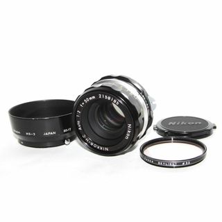 ニコン(Nikon)の【美品】Nikon NIKKOR-H・C Auto 50mm F2 ニコン(フィルムカメラ)