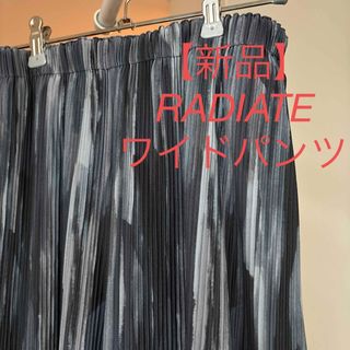 SCOT CLUB - 【新品】　RADIATE ラディエイト　パンツ　プリーツ  ペイント柄