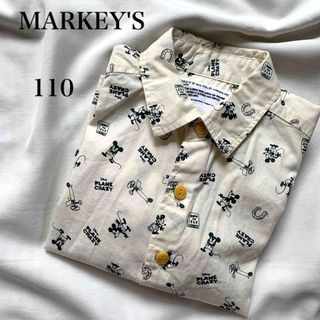 MARKEY'S - MARKEY'S マーキーズ　長袖シャツ　ミッキー柄　110  ディズニー