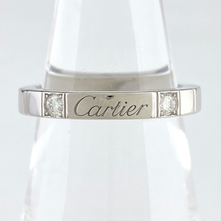 カルティエ(Cartier)のカルティエ ラニエール ダイヤ リング 12号 750 【中古】(リング(指輪))