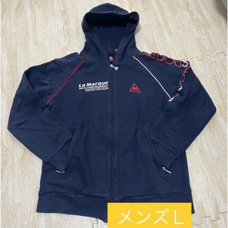 ルコックスポルティフ(le coq sportif)の【USED】ルコック☆パーカー　メンズＬ(パーカー)