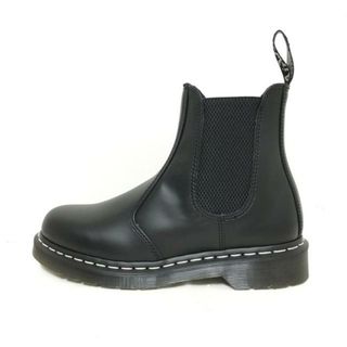 Dr.Martens - Dr.Martens(ドクターマーチン) ショートブーツ UK6 レディース美品  - 黒 サイドゴア レザー