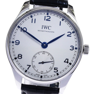 インターナショナルウォッチカンパニー(IWC)のIWC IWC SCHAFFHAUSEN IW358304 ポルトギーゼ・オートマティック40 スモールセコンド 自動巻き メンズ 極美品 箱・保証書付き_819702(腕時計(アナログ))