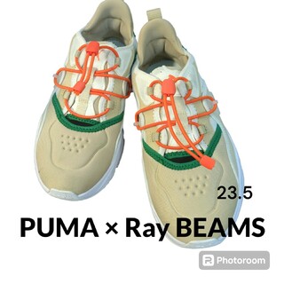プーマ(PUMA)のPUMA × Ray BEAMS / 別注 オーキッド サンダル　23.5cm(スニーカー)