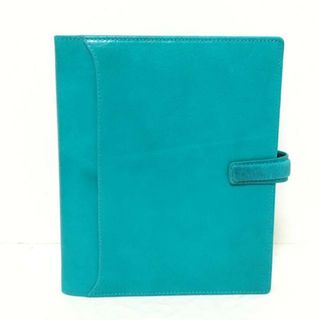 ファイロファックス(Filofax)のFilofax(ファイロファックス) 手帳 - ブルーグリーン A5 レザー(その他)