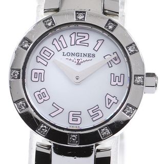 ロンジン(LONGINES)のロンジン LONGINES L5.174.0 ドルチェビータ ダイヤベゼル クォーツ レディース 保証書付き_819279(腕時計)