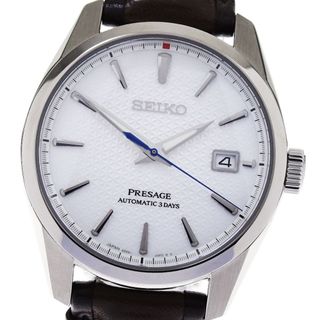 セイコー(SEIKO)のセイコー SEIKO SARX113/6R55-00F0 プレザージュ シャープエッジドシリーズ 110周年記念限定モデル 自動巻き メンズ 美品 _819992(腕時計(アナログ))