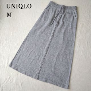 ユニクロ(UNIQLO)のUNIQLO　スウェット　ロングスカート(ロングスカート)