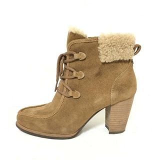 アグ(UGG)のUGG(アグ) ショートブーツ 22.5 レディース アナライズ 1008620 ダークブラウン ムートン(ブーツ)