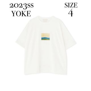 YOKE - 新品　YOKE/ヨーク/Embroidered T-Shirt  〔White〕