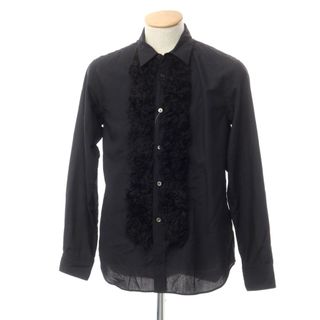 COMME des GARCONS HOMME PLUS - 【中古】【未使用】コムデギャルソンオムプリュス COMME des GARCONS HOMME PLUS 2023年秋冬 ポリエステル カジュアルシャツ ブラック【サイズS】【メンズ】