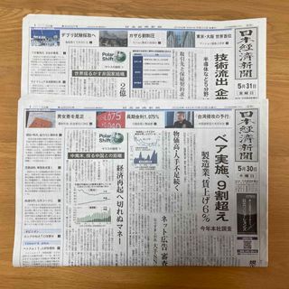 【2部】日本経済新聞 朝刊 2024年5月31日&30日(ニュース/総合)