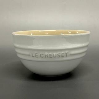 ルクルーゼ(LE CREUSET)のLE CREUSET(ルクルーゼ) 食器新品同様  - 白×ベージュ ボウル/Soup Bowl ストーンウェア(その他)
