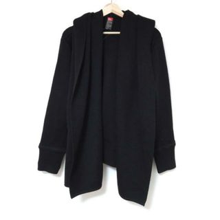 DOUBLE STANDARD CLOTHING(ダブルスタンダードクロージング) コート サイズF レディース美品  - 黒 長袖/ニット/ショート丈/春/秋