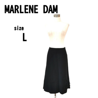【L(40)】MARLENE DAM マーレンダム レディース スカート(ひざ丈スカート)