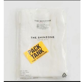 Shinzone - 新品未使用！THE SHINZONE PACK TANK 白　1枚