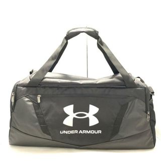 アンダーアーマー(UNDER ARMOUR)のUNDER ARMOUR(アンダーアーマー) ボストンバッグ美品  - 黒 2way/本体ロックなし ナイロン(ボストンバッグ)