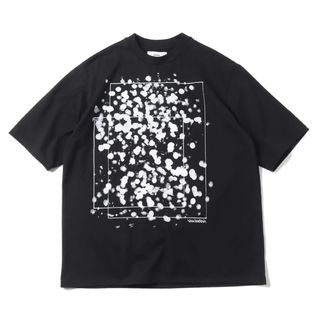 マーカ(marka)のmarka PRINT TEE (WAKUTOSUMI) BLACK SIZE2(Tシャツ/カットソー(半袖/袖なし))