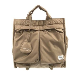 PORTER - PORTER/吉田(ポーター) トートバッグ美品  2WAY TOTE BAG 381-19814 サンドストーン HYKE x PORTER ナイロン