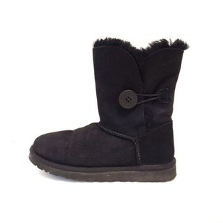 アグ(UGG)のUGG(アグ) ブーツ JAPAN 24 レディース - 黒 ムートン(ブーツ)