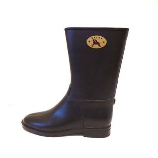 ダフナブーツ(Dafna Boots)のDafna Boots(ダフナブーツ) ショートブーツ 38 レディース - 黒 レザー(ブーツ)