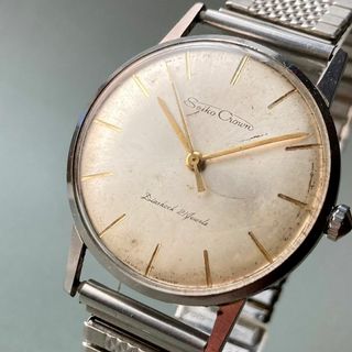 セイコー(SEIKO)の【動作品】セイコー クラウン 腕時計 1960年 昭和35年 手巻き メンズ(腕時計(アナログ))