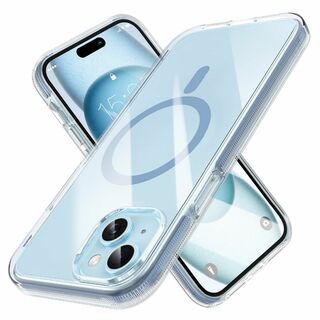 【色:ブルー】MILPROX iPhone 15 Plus 用 ケース Mags(その他)
