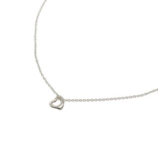 ティファニー(Tiffany & Co.)のTIFFANY & Co. ティファニー 6.4mm オープンハート トップ チェーンネックレス シルバー(ネックレス)